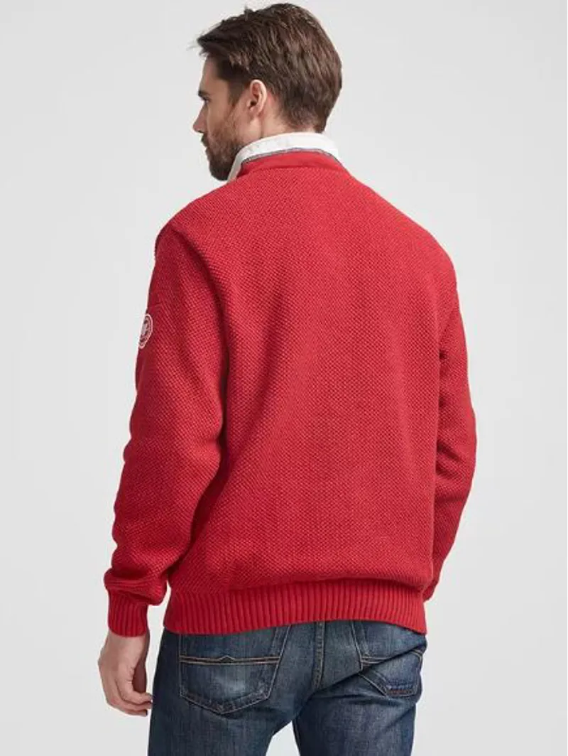 Holebrook Classic Windproof Sweater - Red-1